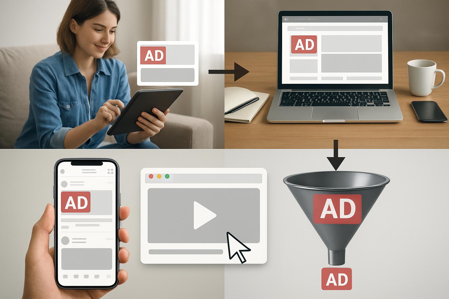 виды рекламы в интернете. Как сочетать форматы и выстроить воронку виды рекламы в интернете. Как сочетать форматы и выстроить воронку