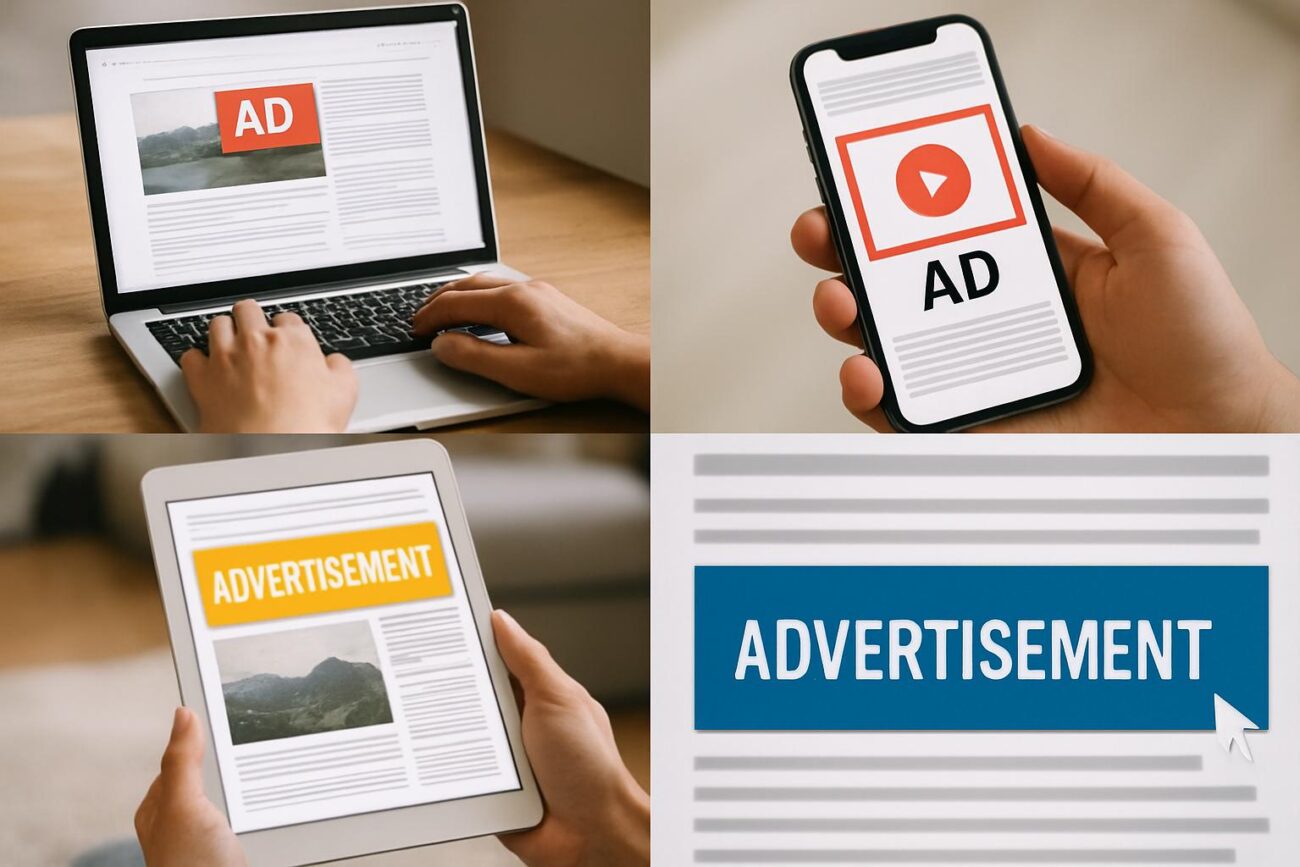 Виды рекламы в интернете: полный путеводитель по форматам, стратегиям и практическим приёмам