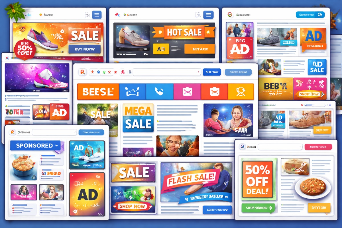 На каких сайтах много рекламы