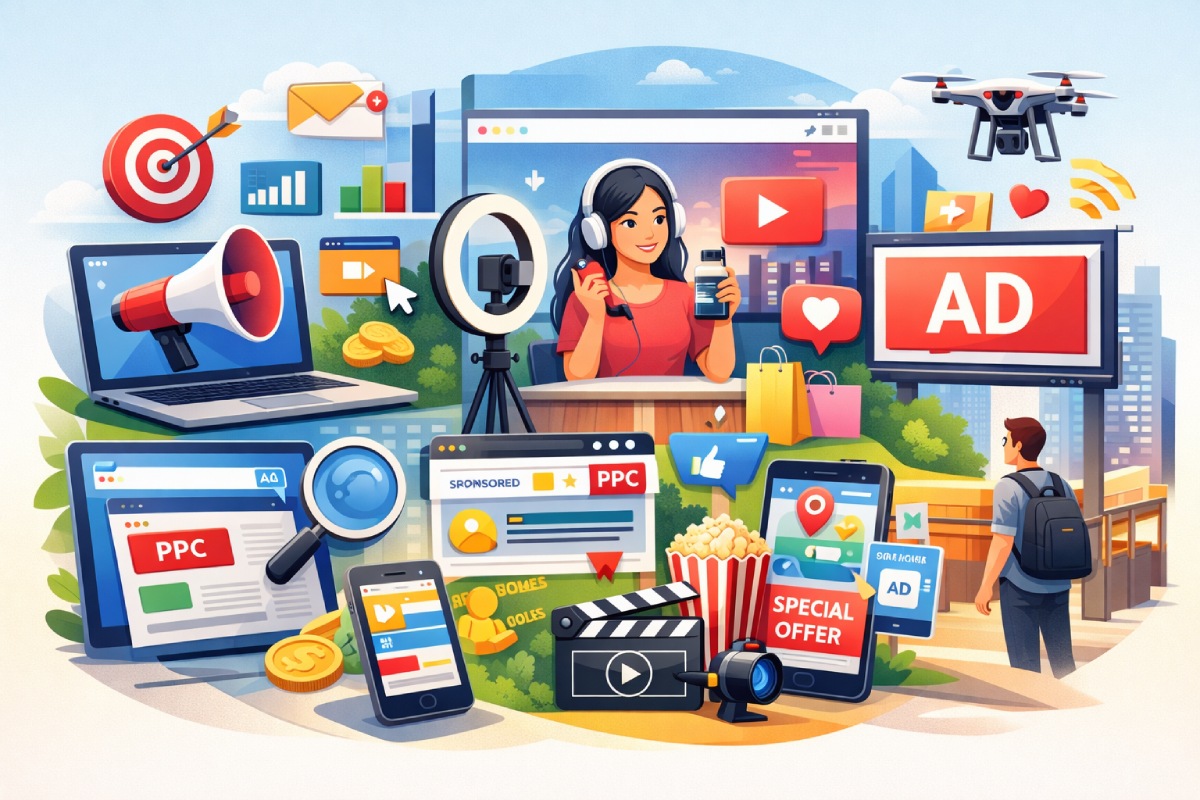 Современные виды рекламы