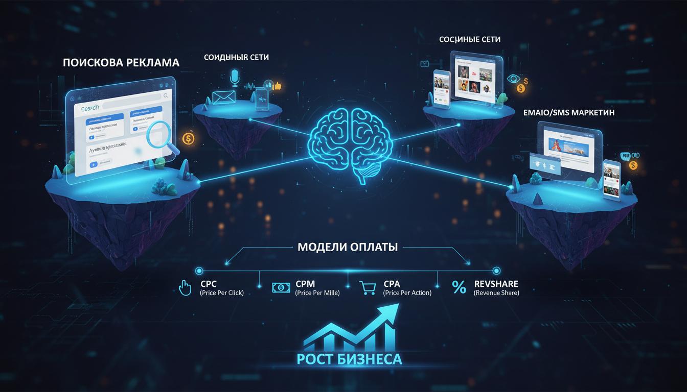 рекламные источники. Модели оплаты и что они значат для бизнеса